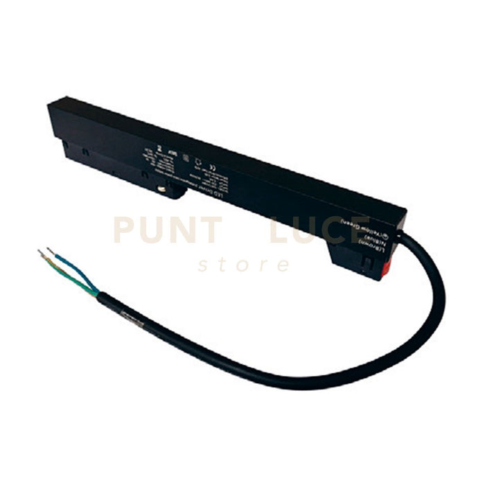 GBITR2- ALIMENTATORE INCASTRO MAGNETICO DIRETTO BINARI INCASSO/SUPERFICIE CAVO 43CM 200W