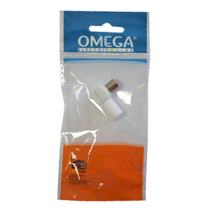 SPINA PER COLLEGAMENTO TV/ANTENNA ANGOLARE:UNA PRESA MASCHIO SALVASPAZIO A PIPA