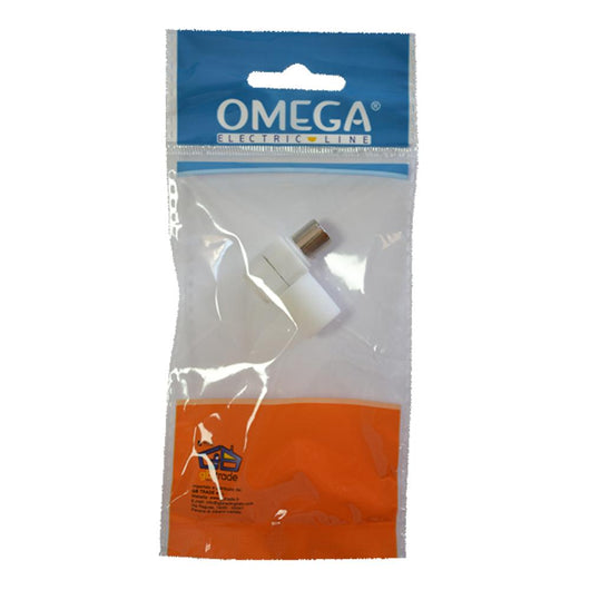 SPINA PER COLLEGAMENTO TV/ANTENNA ANGOLARE:UNA PRESA MASCHIO SALVASPAZIO A PIPA