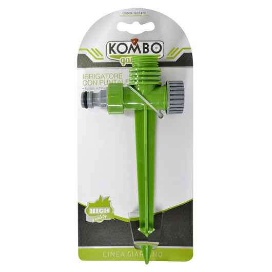 Irrigatore con puntale ad innesto rapido, struttura in ABS, misura 1/2