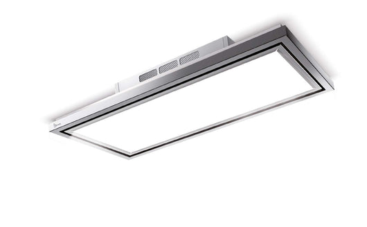 Cappa a soffitto FLEXIA FREE cm 90 - Inox Bianca - 900 m3/h