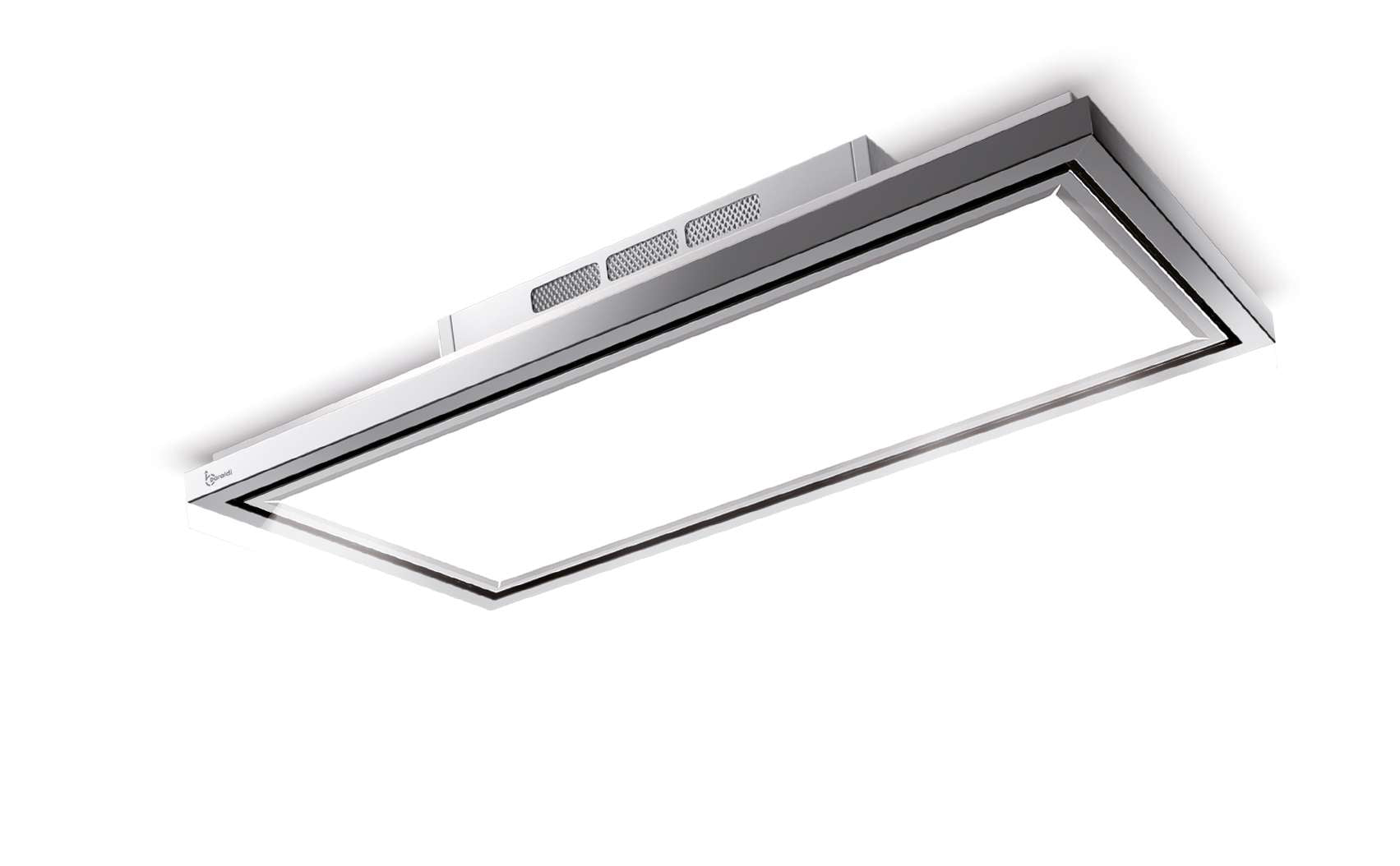 Cappa a soffitto FLEXIA FREE cm 120 - Inox Bianca - 900 m3/h