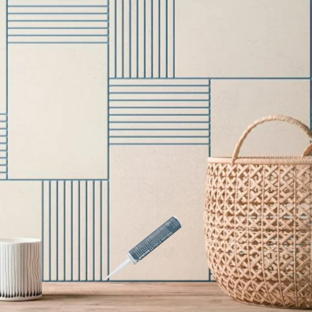 Silicone sigillante decorativo piastrelle mosaici giunture fughe colorato 310 ml *** colore- n 08, confezione 1