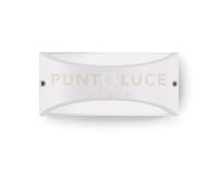 GES1030- APPLIQUE IN ALLUMINIO A LED 4000K 10W 550LM IP54 22X10CM BIANCO