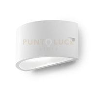 GES1050- APPLIQUE DOPPIA EMISSIONE 1 LUCE ATTACCO E27 COLORE GRIGIO ANTRACITE IN ALLUMINIO IP54