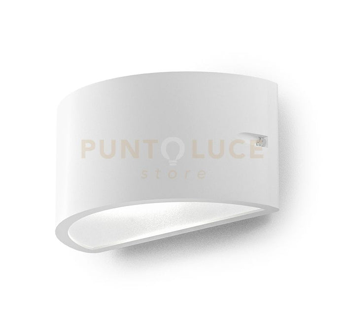 GES1050- APPLIQUE DOPPIA EMISSIONE 1 LUCE ATTACCO E27 COLORE GRIGIO ANTRACITE IN ALLUMINIO IP54