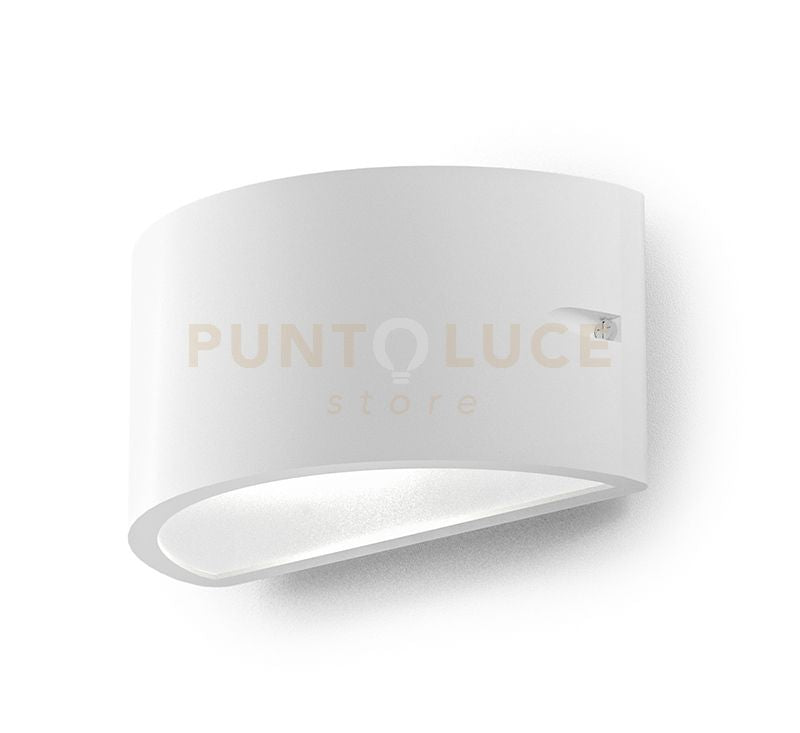 GES1050- APPLIQUE DOPPIA EMISSIONE 1 LUCE ATTACCO E27 COLORE GRIGIO ANTRACITE IN ALLUMINIO IP54