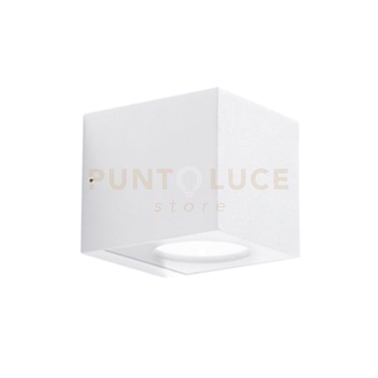 GES1090C- APPLIQUE IN ALLUMINIO LED 3000K 1050LM 12W IP65 COLORE BIANCO