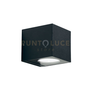 GES1091N- APPLIQUE IN ALLUMINIO LED 4000K 1100LM 12W IP65 COLORE GRIGIO ANTRACITE