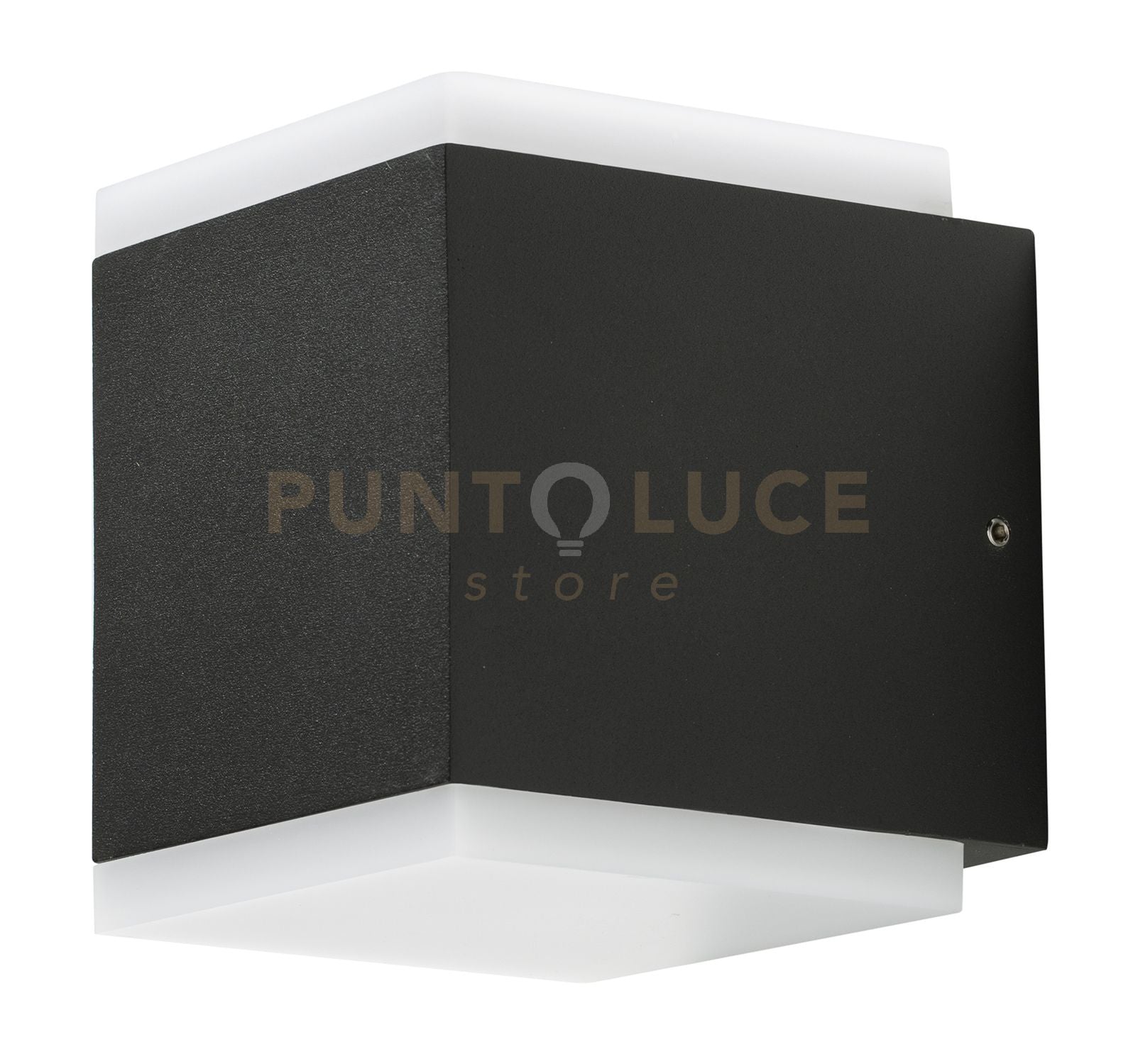 GES1101- APPLIQUE LED 3000-4000-5000K 715-730-740LM 12W COLORE ANTRACITE IN ALLUMINIO