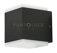 GES1101- APPLIQUE LED 3000-4000-5000K 715-730-740LM 12W COLORE ANTRACITE IN ALLUMINIO