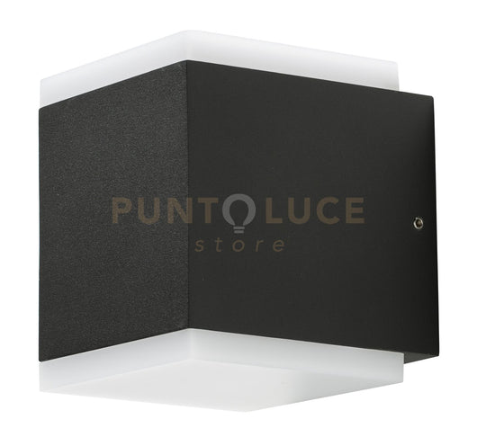 GES1101- APPLIQUE LED 3000-4000-5000K 715-730-740LM 12W COLORE ANTRACITE IN ALLUMINIO