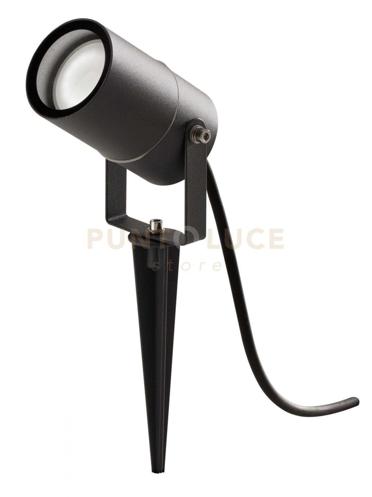 GES1130- FARO PROIETTORE ANTRACITE 1 LUCE ATTACCO GU10 IP65 D.6X10CM