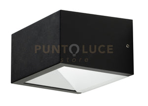 GES1150- APPLIQUE LED 3000-4000-6500K 320-380-378LM 9W IP54 COLORE ANTRACITE