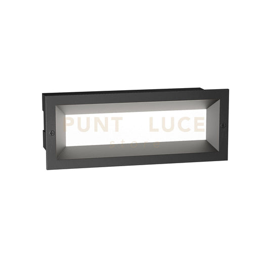 GES1191N- SEGNAPASSI INCASSO LED 4000K 639LM 13W COLORE ANTRACITE