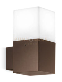 GES420- APPLIQUE PER ESTERNI RUGGINE 1 LUCE ATTACCO E27 IP44