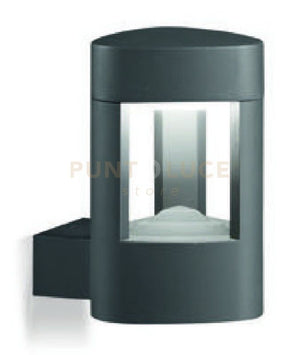 GES492- APPLIQUE 1 LUCE ATTACCO GX53 GRIGIO ANTRACITE  H.20CM IP54