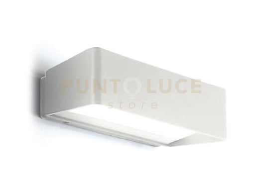 GES760- APPLIQUE BIANCA A LED 4000K 1300LM 13W IP65 24,8CM