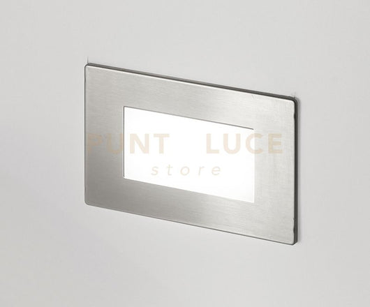 GES811- SEGNAPASSI SOLO CON SENSORE PER SCATOLA 503 A LED 3000K 200LM 2W BIANCO-NICKEL