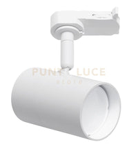 GFA1060- PROIETTORE IN ALLUMINIO BIANCO PER BINARIO TRIFASE 1 LUCE ATTACCO GU10 IP20