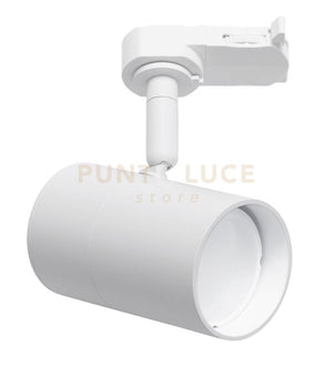 GFA1060- PROIETTORE IN ALLUMINIO BIANCO PER BINARIO TRIFASE 1 LUCE ATTACCO GU10 IP20