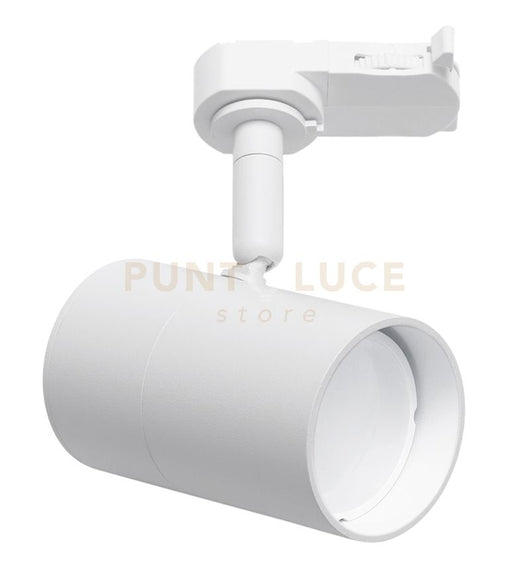 GFA1060- PROIETTORE IN ALLUMINIO BIANCO PER BINARIO TRIFASE 1 LUCE ATTACCO GU10 IP20