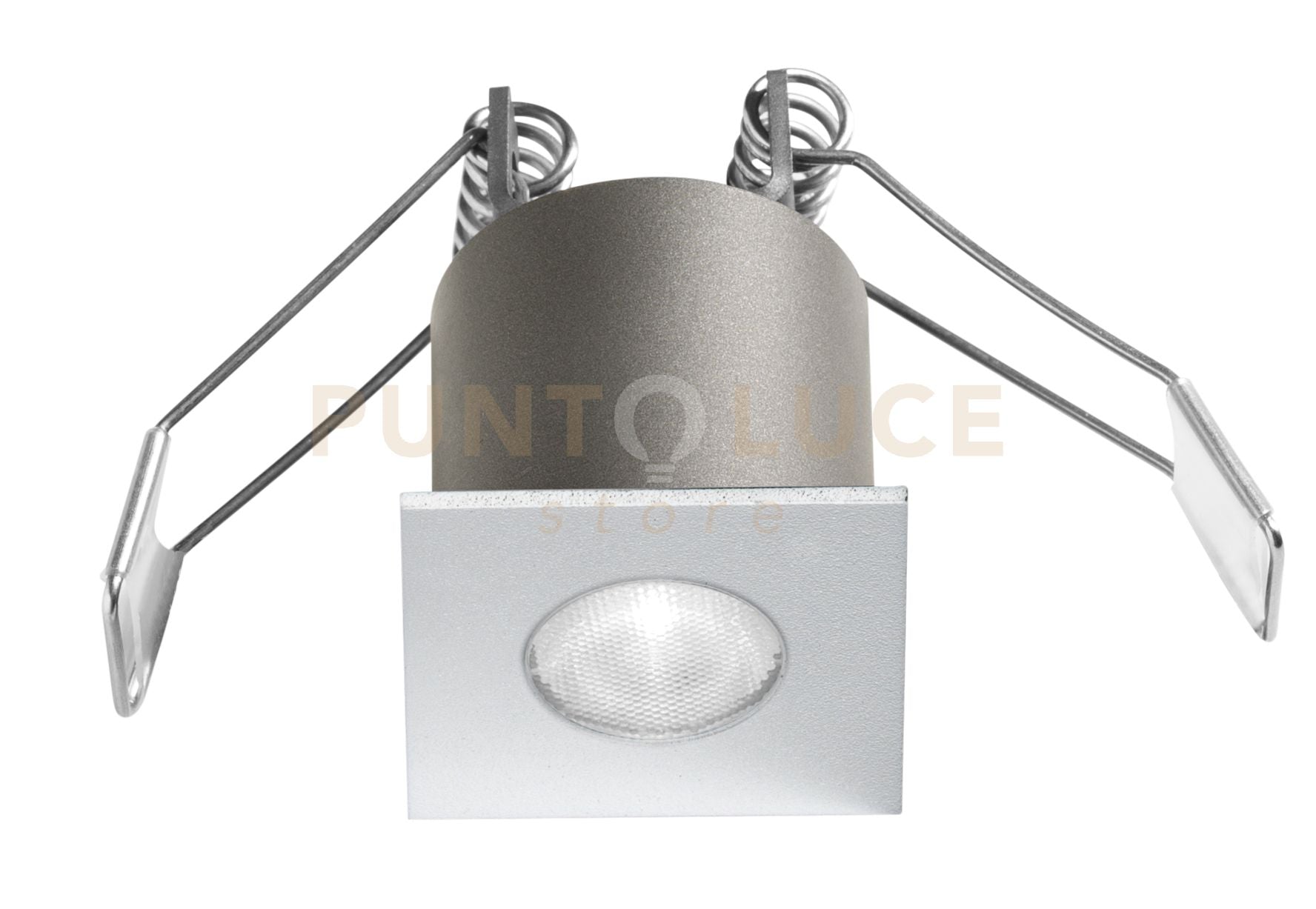 GFA1092N- FARETTO DA INCASSO ANTIABBAGLIO A LED 4000K 250LM 3W BIANCO QUADRATO