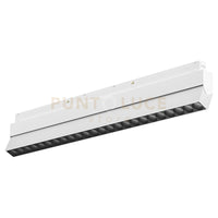 GFA1302- MODULO LED ANTIABBAGLIAMENTO REGOLABILE PER BINARIO DOPPIA ACCENSIONE AD INCASTRO MAGNETICO PER BINARIO 48V 3000K 2132LM 24W 46,3CM BIANCO