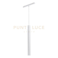 GFA1361- MODULO LED A SOSPENSIONE PER BINARIO DOPPIA ACCENSIONE AD INCASTRO MAGNETICO PER BINARIO 48V 3000K 725LM 10W H.40CM BIANCO