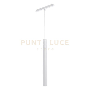 GFA1361- MODULO LED A SOSPENSIONE PER BINARIO DOPPIA ACCENSIONE AD INCASTRO MAGNETICO PER BINARIO 48V 3000K 725LM 10W H.40CM BIANCO