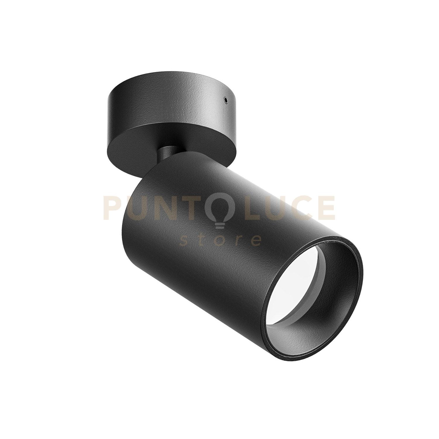 GFA1395- FARETTO SPOT ORIENTABILE NERO SATINATO D.5,7CM 1 LUCE ATTACCO GU10