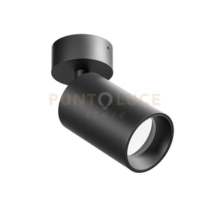 GFA1395- FARETTO SPOT ORIENTABILE NERO SATINATO D.5,7CM 1 LUCE ATTACCO GU10