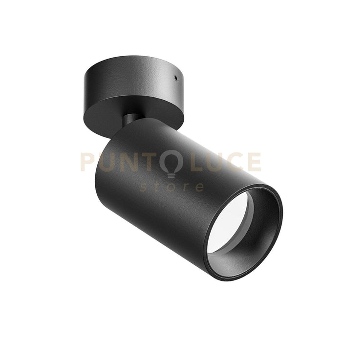 GFA1395- FARETTO SPOT ORIENTABILE NERO SATINATO D.5,7CM 1 LUCE ATTACCO GU10