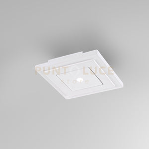 GFA1400- FARETTO AD INCASSO A LED 3000K 813LM 11W IN GESSO BIANCO D.1CM