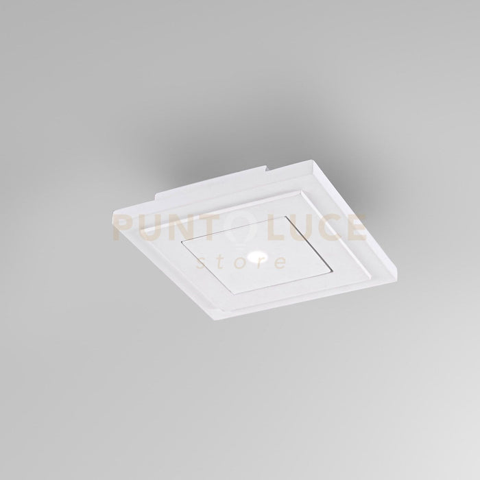 GFA1400- FARETTO AD INCASSO A LED 3000K 813LM 11W IN GESSO BIANCO D.1CM