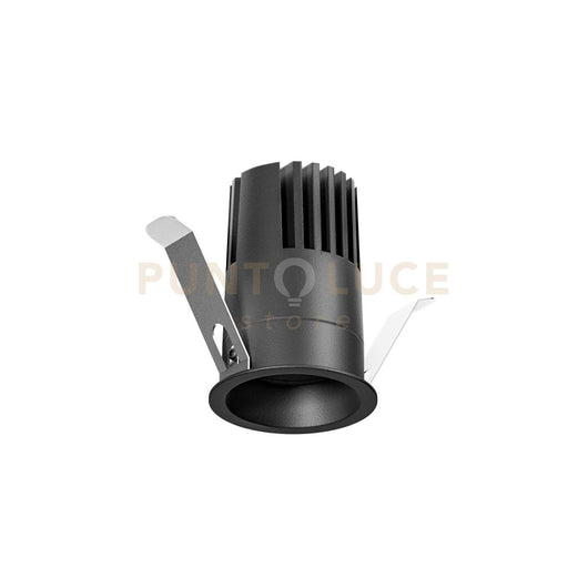 GFA1413C- FARETTO LED AD INCASSO COLORE NERO 3000K 1350LM 12W D.5,2CM