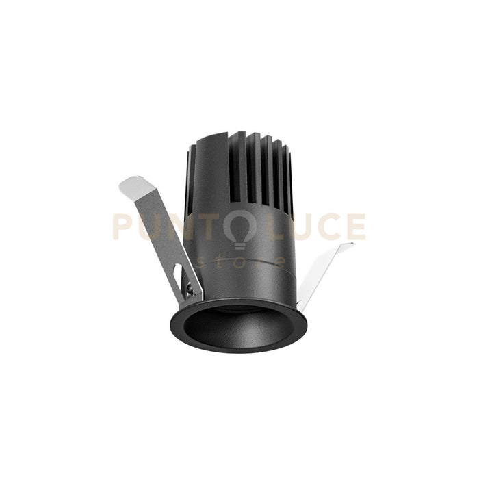 GFA1413C- FARETTO LED AD INCASSO COLORE NERO 3000K 1350LM 12W D.5,2CM
