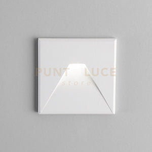 GFA1420- SEGNAPASSI IP20 BIANCO 3000-4000-6000K  135-150-140LM 3W 8,5CM AD INCASSO