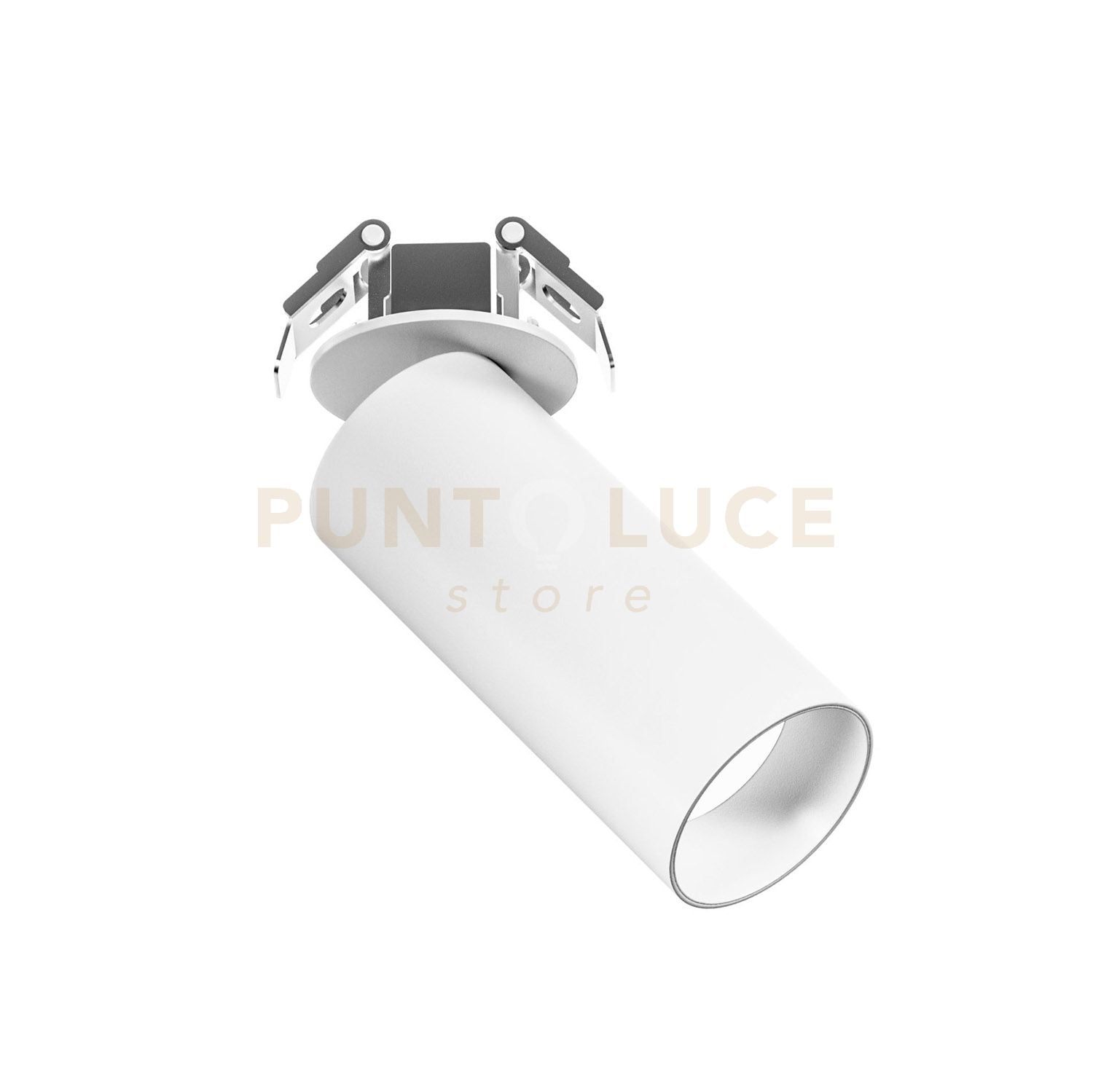 GFA1482C-  FARETTO AD INCASSO ORIENTABILE 1 LUCE ATTACCO LED 3000K 1051LM 12W D.5,5CM BIANCO