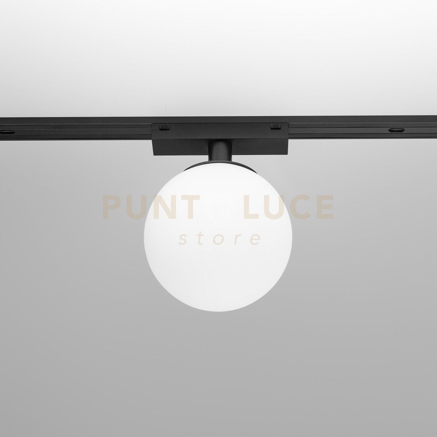 GFA1560- SFERA LED AD INCASTRO MAGNETICO PER BINARIO 48V "GBIN30" LED 3000K 375LM 6W D.12CM NERO