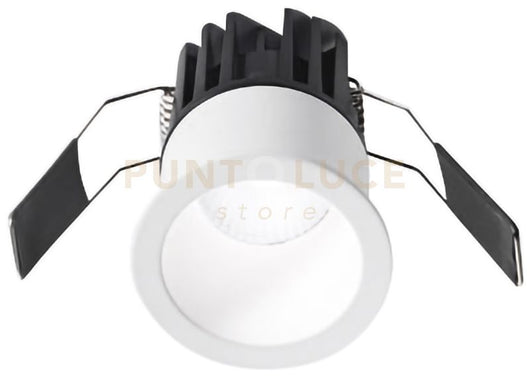 GFA950N-  FARETTO DA INCASSO TONDO LED 4000K 656LM 8W D.5,6CM BIANCO OPACO
