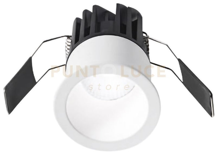 GFA950N-  FARETTO DA INCASSO TONDO LED 4000K 656LM 8W D.5,6CM BIANCO OPACO