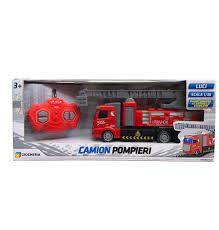 Fast Wheels-Camion pompieri radiocomandato con lucu