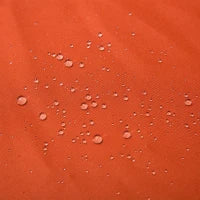 Tetto Di Ricambio 3x3m Arancione per Gazebo da Giardino in Poliestere con Fori di Ventilazione