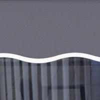 Telo di Ricambio per Tenda a Bracci Retrattile in Poliestere Anti UV da 3.6x2.5 m, Grigio