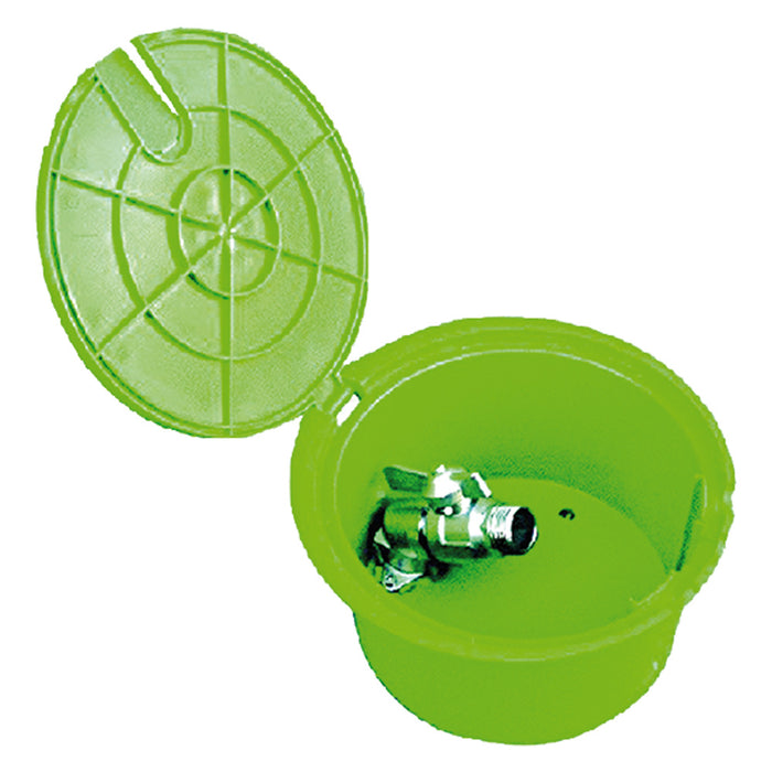 POZZETTO CIRCOLARE CON COPERCHIO Ã¸ cm 15 - H 23 RAIN