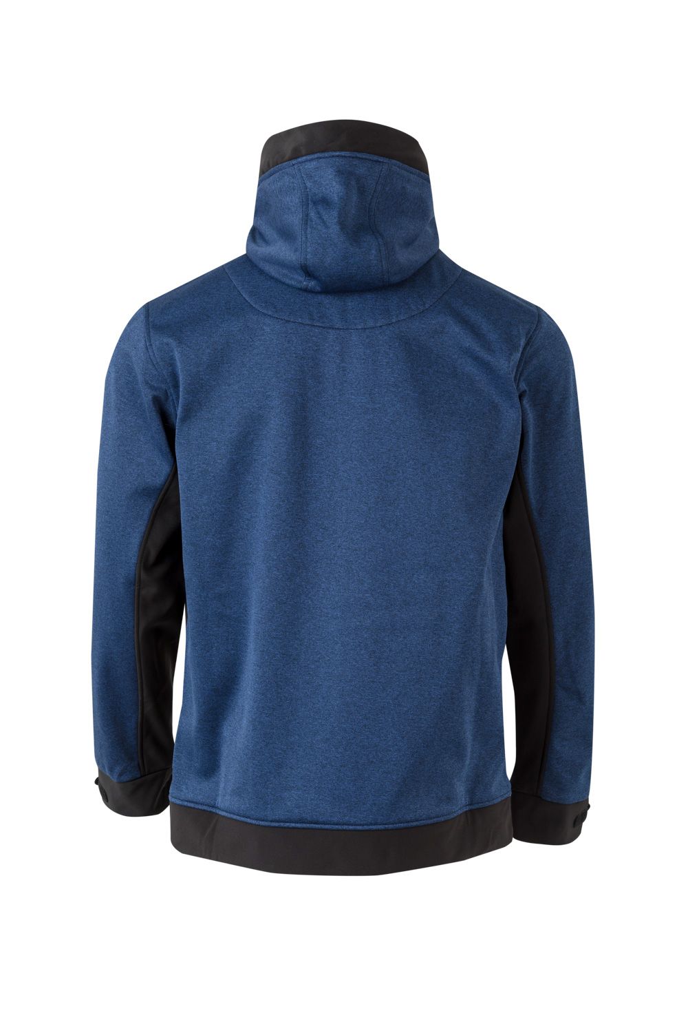 GIACCA SOFT SHELL BICOLORE - VELILLA L,BLU MÉLANGE/NERO