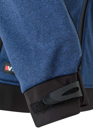 GIACCA SOFT SHELL BICOLORE - VELILLA L,BLU MÉLANGE/NERO