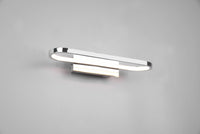 GIANNI H2O APPLIQUE DA BAGNO LED 17W 1700lm, 3000K CROMO CON INTERRUTTORE IP44 L. 40CM