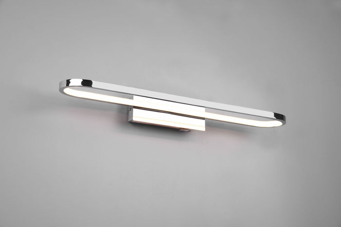 GIANNI H2O APPLIQUE DA BAGNO LED 22W 2700lm, 3000K CROMO CON INTERRUTTORE IP44 L. 60CM